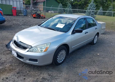 2007 Honda Accord 2.4 Vp из США, поврежденный, VIN 1HGCM56197A164433